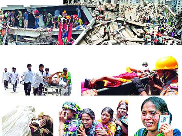সাভারে রানা প্লাজা ধস