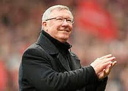 দলটির কোচ স্যার অ্যালেক্স ফার্গুসন