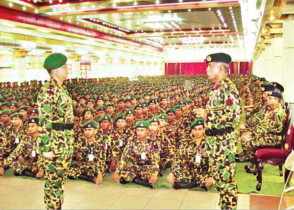 বিদ্রোহের আগের মুহূর্তে দরবারের দৃশ্য