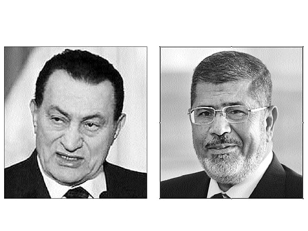 হোসনি মোবারক, মোহাম্মদ মুরসি