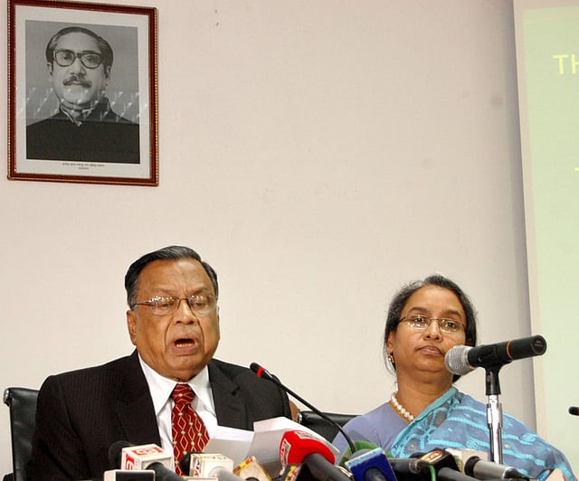 বঙ্গোপসাগরে বাংলাদেশ ও ভারতের মধ্যে বিরোধপূর্ণ এলাকার ১৯ হাজার ৪৬৭ বর্গকিলোমিটার পেয়েছে বাংলাদেশ। পররাষ্ট্রমন্ত্রী আবুল হাসান মাহমুদ আলী আজ মঙ্গলবার মন্ত্রণালয়ে সংবাদ সম্মেলনে এ কথা জানান। ছবি: ফোকাস বাংলা
