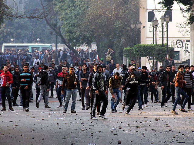 ২৫ জানুয়ারি বিপ্লব বার্ষিকীতে মিসরে সংঘর্ষ হয়