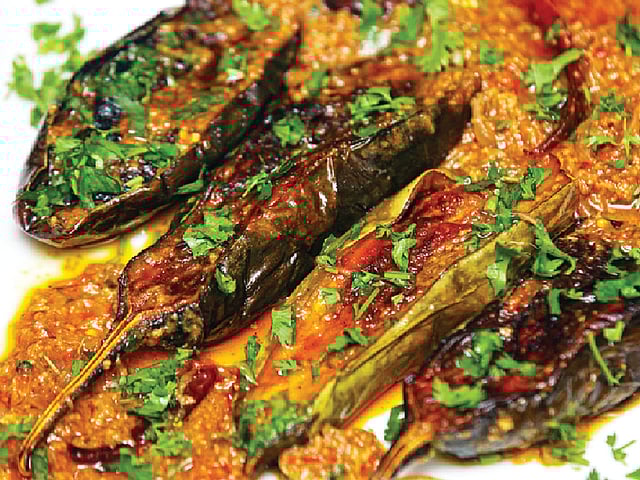 বেগুন মাসালা ফ্রাই