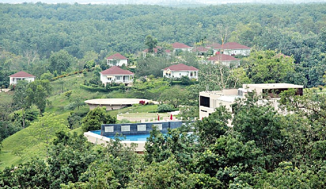 দি প্যালেস রিসোর্ট অ্যান্ড স্পা। ছবি: আনিস মাহমুদ