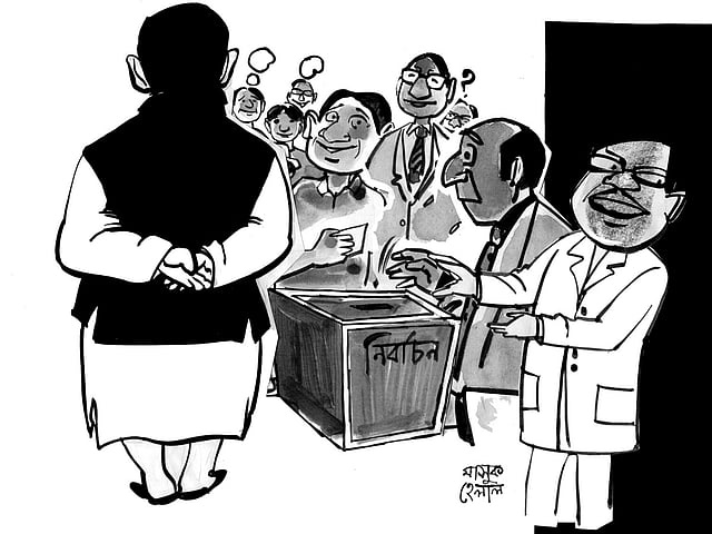 অঙ্কন: মাসুক হেলাল