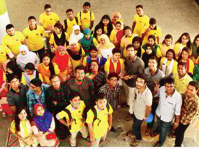 আমার স্বপ্ন প্রতিযোগিতায় বিজয়ীদের কয়েকজন