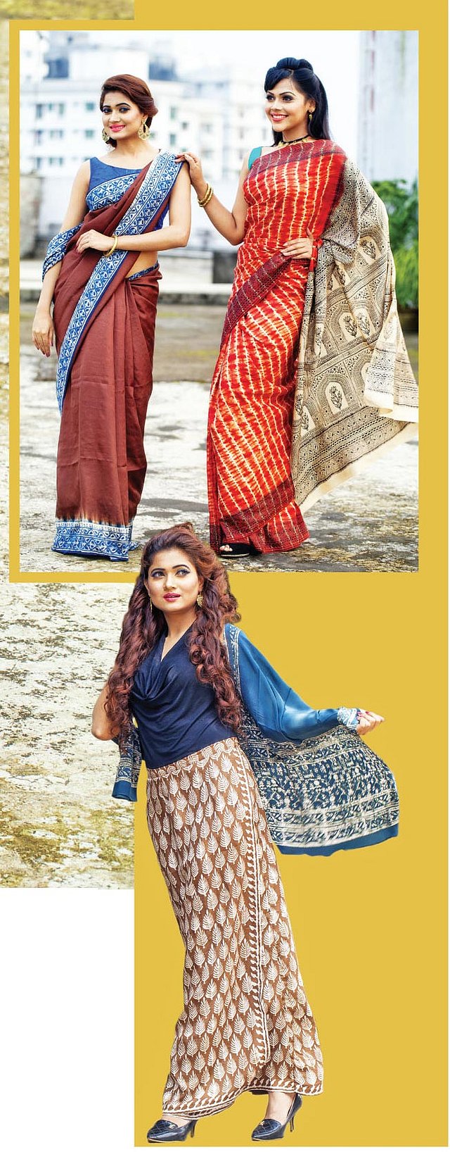 পোশাক: অরণ্য সাজ: পারসোনা ছবি: কবির হোসেন