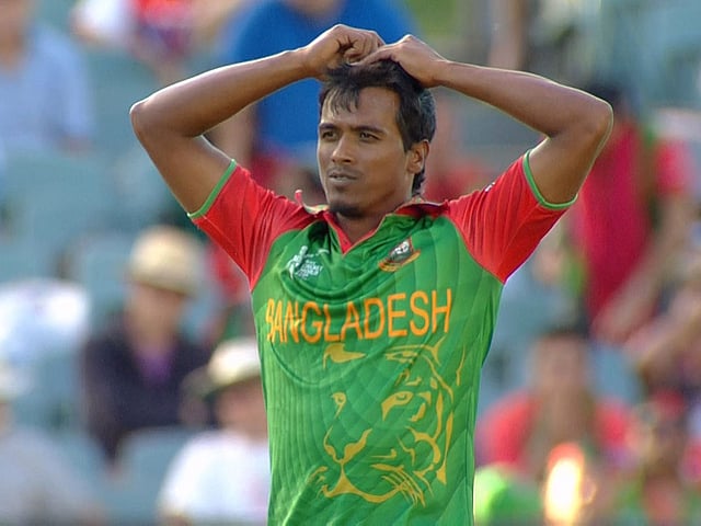চোট ভোগাচ্ছে রুবেলকে। ছবি: এএফপি।
