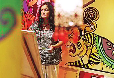 সিক্সথ সেন্স নাটকের দৃশ্যে অপর্ণা