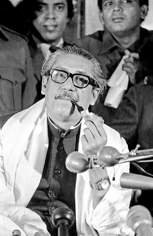 বঙ্গবন্ধু শেখ মুজিবুর রহমান, ছবি: অমিয় তরফদার