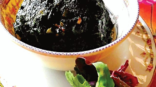 বৈতাশাকের ভর্তা