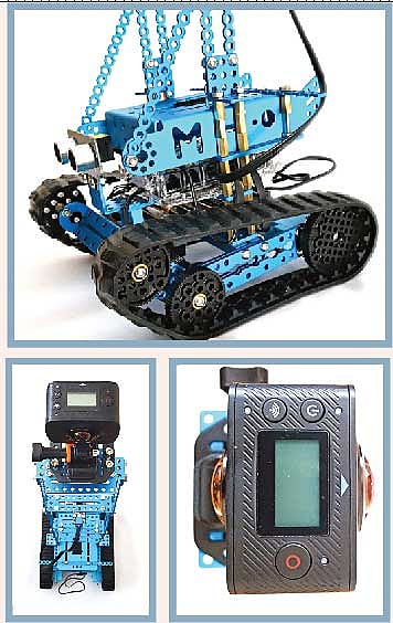 ম্যাবম্যাট রোবট ও আনুষঙ্গিক যন্ত্রপাতি