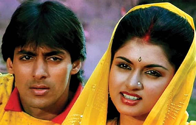 ম্যায়নে পেয়ার কিয়া’ ছবিতে সালমানের সঙ্গে