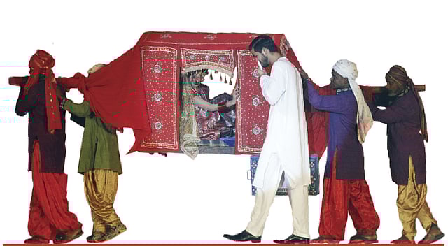 বৈচিত্র্য আনতে পালকিতেও আসে কনে