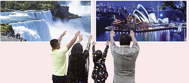 সচ্ছল, প্রতিষ্ঠিত পরিবারও সন্তানের ভবিষ্যতের কথা ভেবে ‘সেকেন্ড হোম’ গড়তে উন্নত দেশে যেতে চান। ছবিটি প্রতীকী