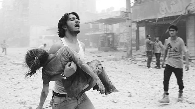 সিরিয়ায় মানবিক বিপর্যয়