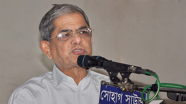 মির্জা ফখরুল ইসলাম আলমগীর। ফাইল ছবি।