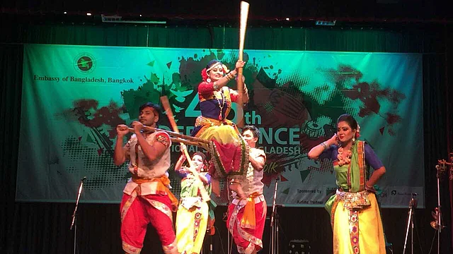 সাংস্কৃতিক অনুষ্ঠানের দৃশ্য