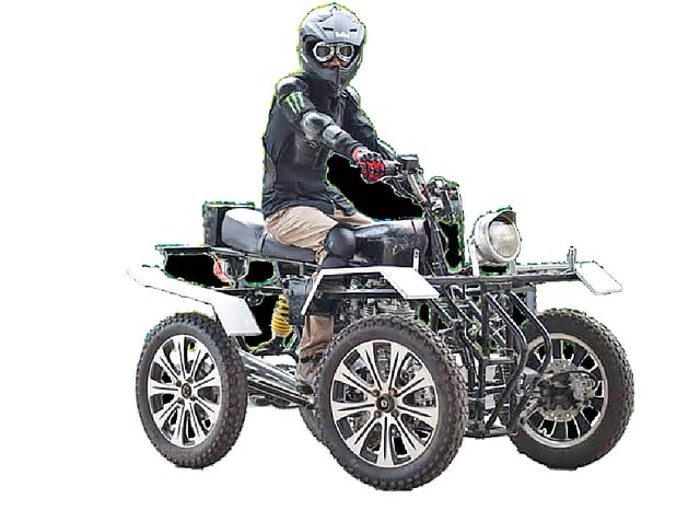 রুয়েটের শিক্ষার্থীদের তৈরি কোয়াড বাইক