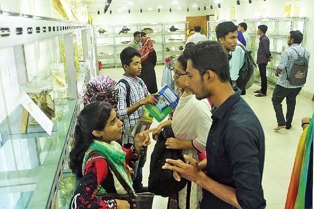 রয়েছে মাছের জাদুঘর