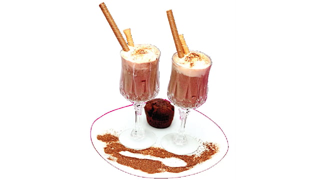 চকলেট মিল্ক শেক