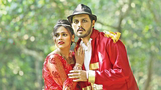 জাদুকর নাটকের দৃশ্যে সামিয়া ও ইরফান সাজ্জাদ