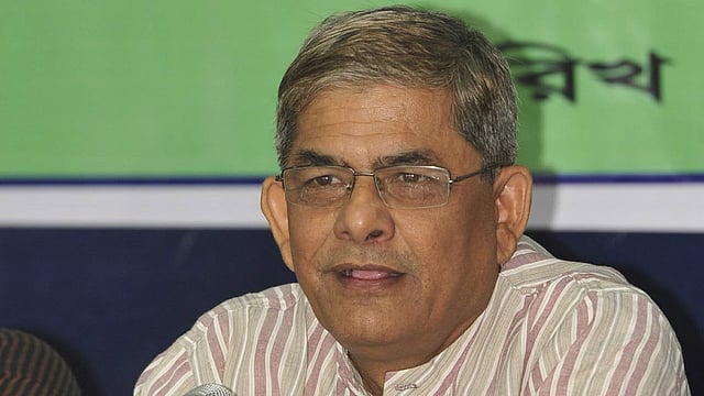 মির্জা ফখরুল ইসলাম আলমগীর। প্রথম আলো ফাইল ছবি