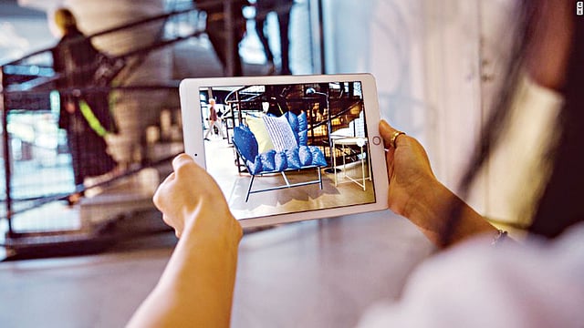 অ্যাপে অগমেন্টেড রিয়েলিটি