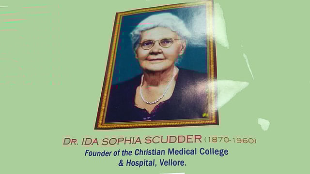 হাসপাতালের প্রতিষ্ঠাতা ডা. ইদা সোফিয়া স্কুডার।