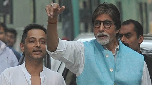 সুজয় ঘোষ ও অমিতাভ বচ্চন