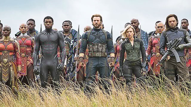 অ্যাভেঞ্জার্স: ইনফিনিটি ওয়ার ছবির দৃশ্য