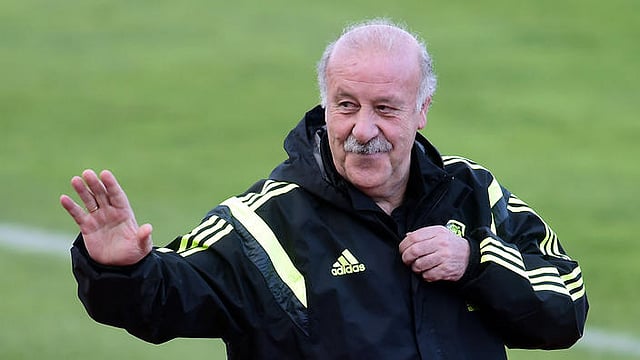 স্পেনের কোচ হিসেবে রোনালদোর বিপক্ষে সফল দেল বস্ক। ছবি: এএফপি