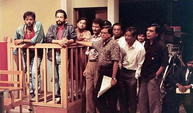 ‘কোথাও কেউ নেই’ নাটকের শুটিংয়ের ফাঁকে