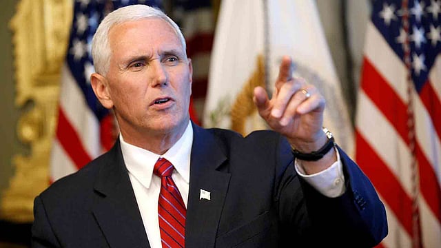 মার্কিন ভাইস প্রেসিডেন্ট মাইক পেন্স। ছবি: রয়টার্স