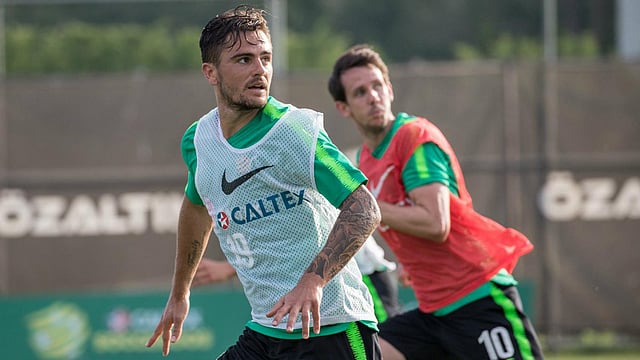 জশ রিসডন। অস্ট্রেলিয়ার বিশ্বকাপ দলে জায়গা পেতে মরিয়া। ছবি: টুইটার