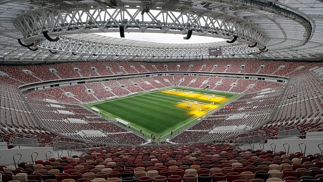 লুঝনিকি স্টেডিয়াম। ছবি: রয়টার্স