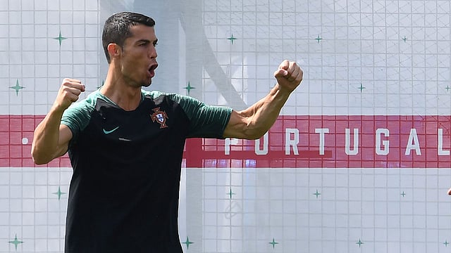 রোনালদোই উরুগুয়ের সবচেয়ে বড় হুমকি। ছবিঃ এএফপি