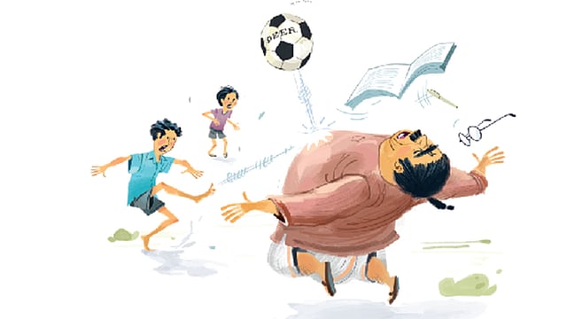 অলংকরণ: সব্যসাচী মিস্ত্রী