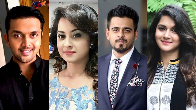 আরিফিন শুভ, শবনম বুবলী, সিয়াম আহমেদ, মিথিলা। ছবি: ফেসবুক থেকে নেওয়া