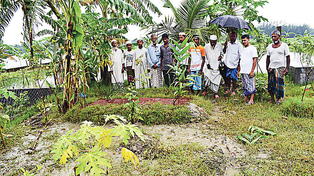 রাজীব যেখানে চিরঘুমে