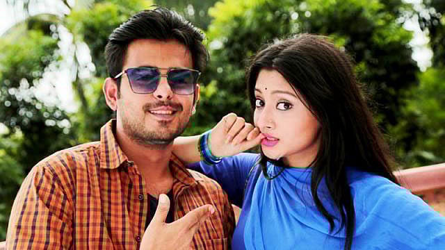 ‘দহন’ ছবির শুটিংয়ে সিয়াম ও পূজা, ছবি, সংগৃহীত