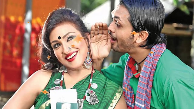 ‘একটি সিনেমার গল্প’ ছবিতে ঋতুপর্ণা ও আরিফিন শুভ