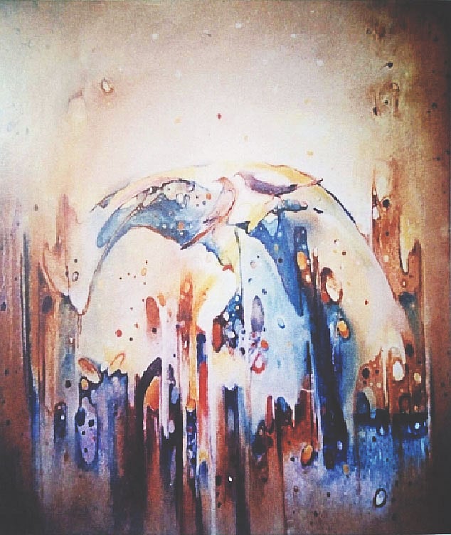 বনিজুল হকের চিত্রকর্ম ‘ভালোবাসা–১’