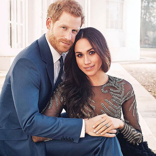 প্রিন্স হ্যারি ও মার্কিন অভিনেত্রী মেগান মার্কেল