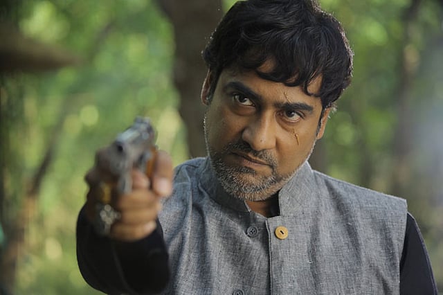 ‘ভূমিকন্যা’ সিরিয়ালের দৃশ্যে কৌশিক সেন