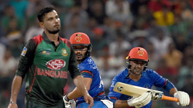 আফগানিস্তানের বিপক্ষে হেরে ভারতকে কীভাবে সামলাবে বাংলাদেশ। ছবি: এএফপি