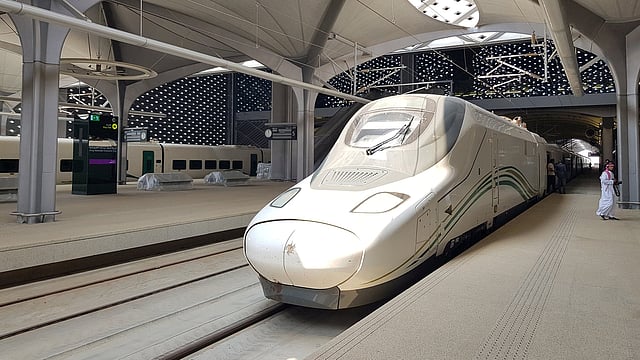 ৪৫০ কিলোমিটার দৈর্ঘ্যের নতুন এই রেলপথ ‘সৌদি ভিশন-২০৩০’-এর অন্যতম অংশ। ছবি: রয়টার্স