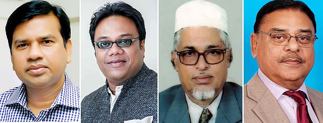 ফজলুর রহমান মিসবাহ (জাপা), এনামুল কবির ইমন (আ.লীগ), ফজলুল হক আছপিয়া (বিএনপি), দেওয়ান জয়নুল জাকেরীন (বিএনপি)