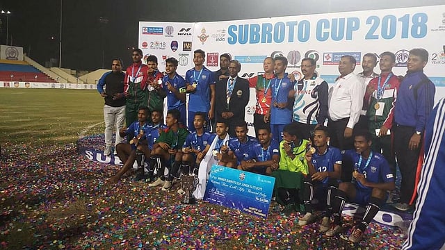 দিল্লিতে অনুষ্ঠিত সুব্রত কাপ অনূর্ধ্ব-১৭ ফুটবলে চ্যাম্পিয়ন হয়েছে বাংলাদেশ ক্রীড়া শিক্ষাপ্রতিষ্ঠান (বিকেএসপি)। সংগৃহীত ছবি
