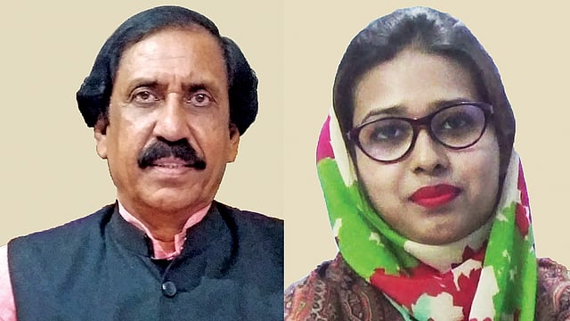 আতিউর রহমান ও সানসিলা জেবরিন